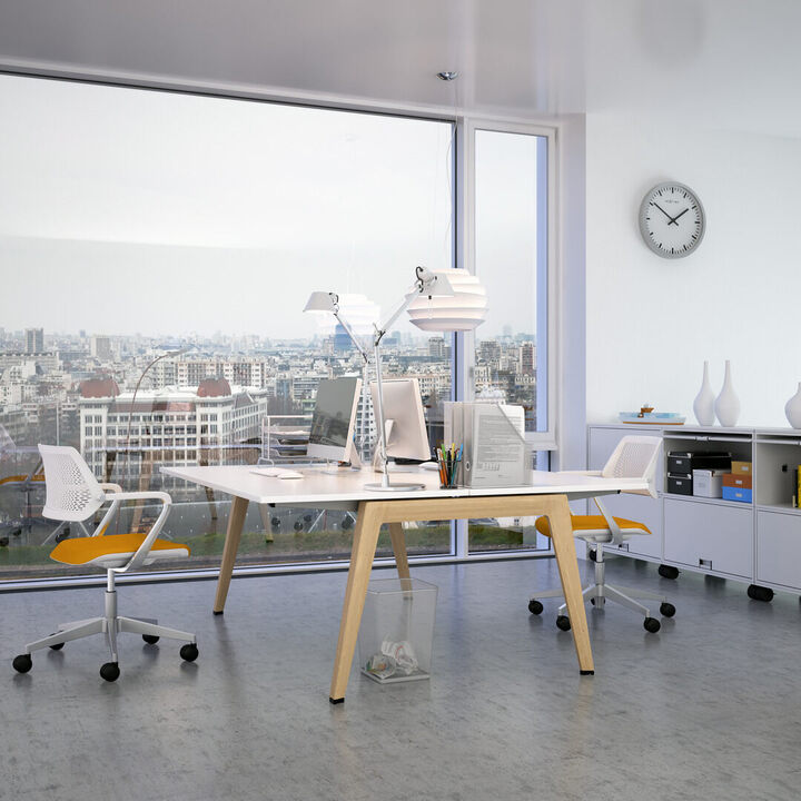 Innenraum Milieu Rendering Steelcase Befree